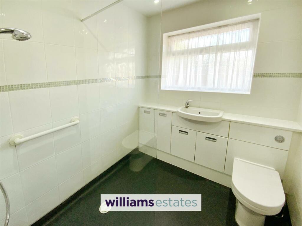 modern shower room
