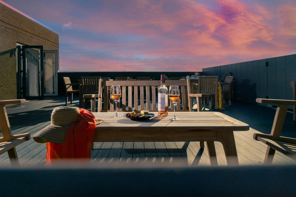 Roof terrace  