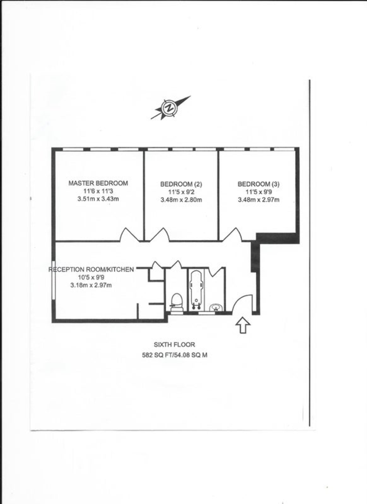 Bedroom one