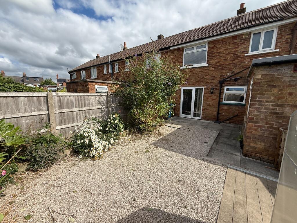 Rear garden