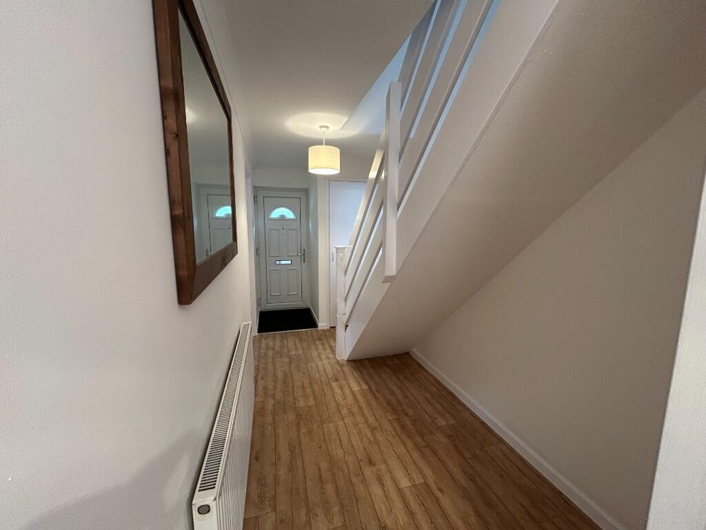 Hallway with mirror