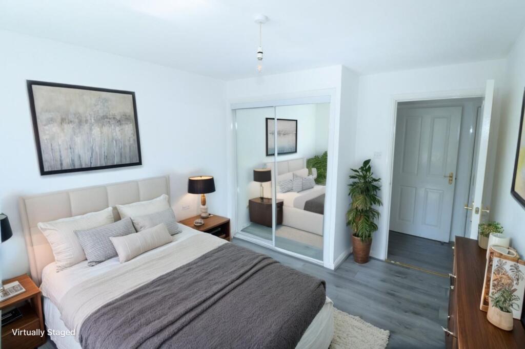 Virtually Staged Bedroom 2