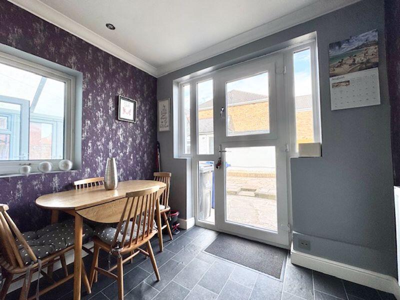 Dining area of kitchen