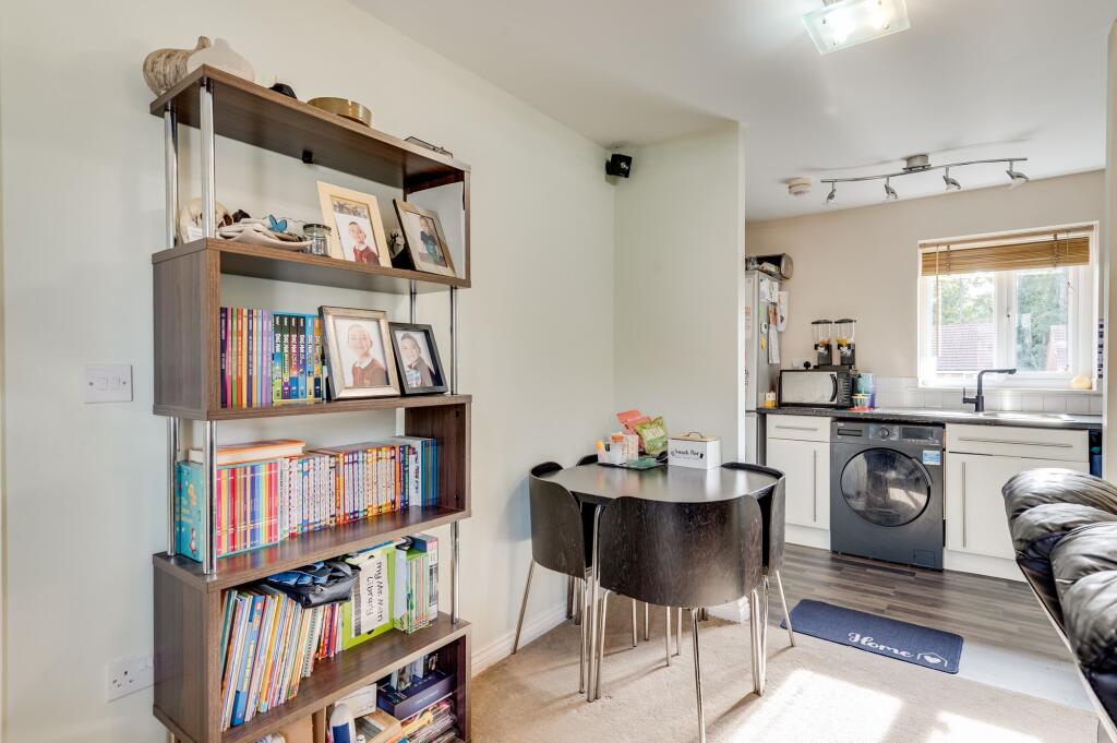 KITCHEN AND DINER/LIVING ROOM