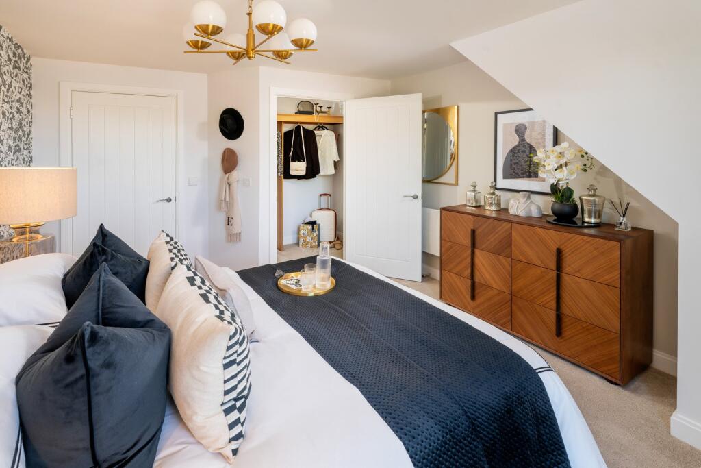 Show home bedroom