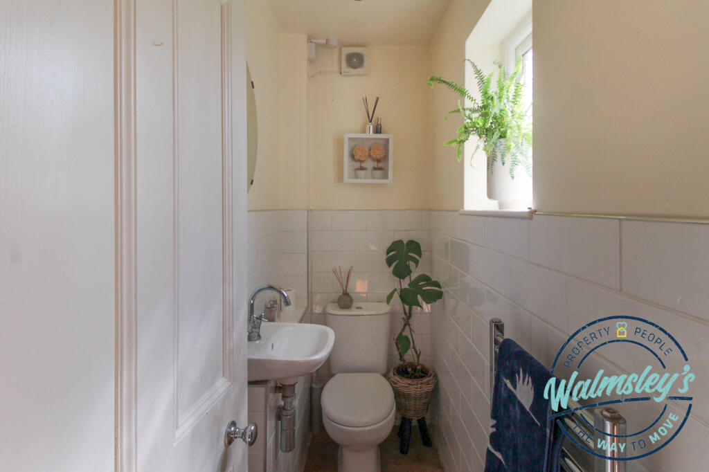 Ground floor cloakroom