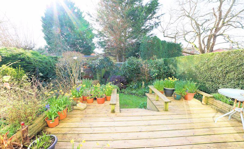 South facing garden