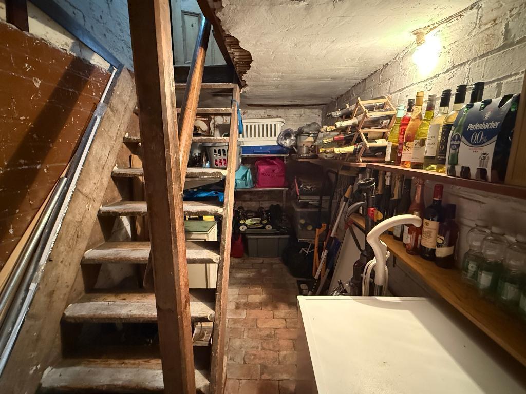 Basement with two sections