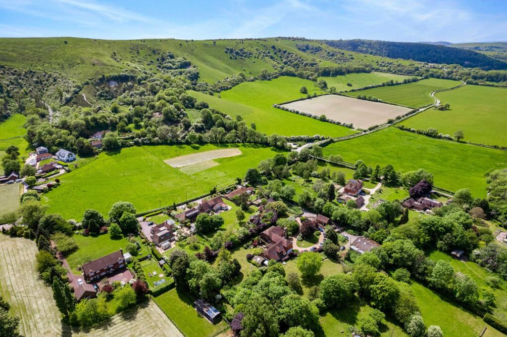 Surrounded by countryside