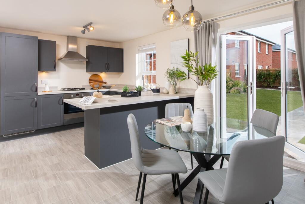Internal view of the Kitchen/Diner of the Chester House Type