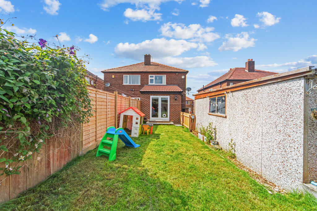 Rear garden
