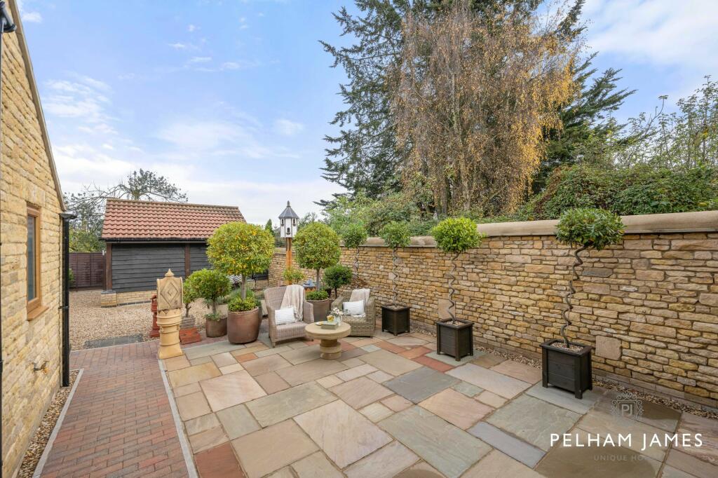 Courtyard Garden, Moorside, The Nook, Easton on the Hill