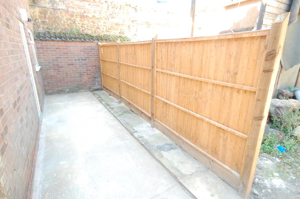 Rear/court yard