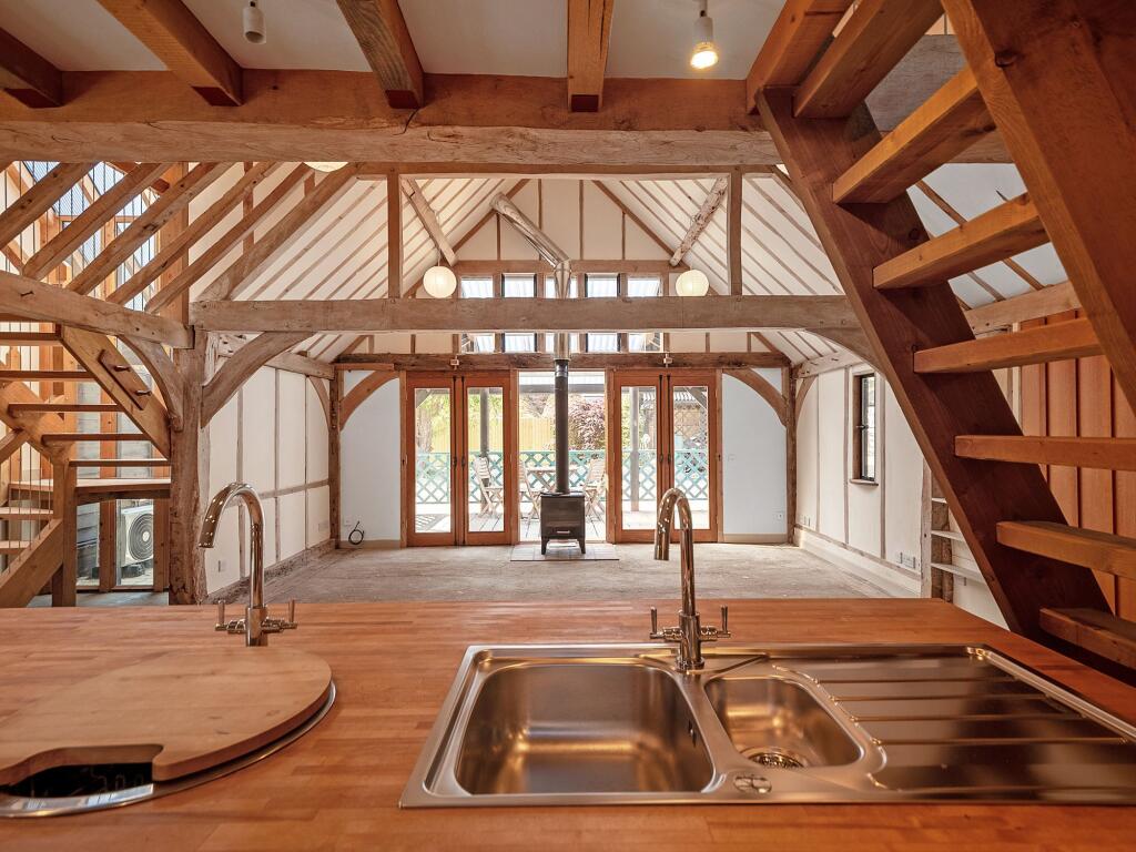 Kitchen to family room