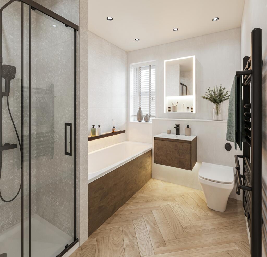 Example of bathroom at Church Mead