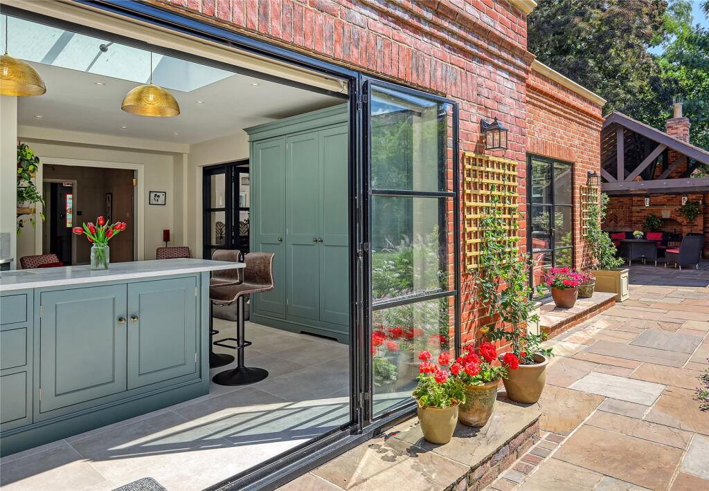 Terrace and Kitchen