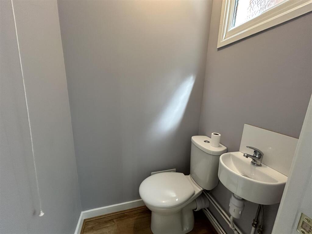 downstairs cloakroom