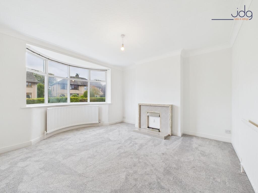 Living Room with Bay Window