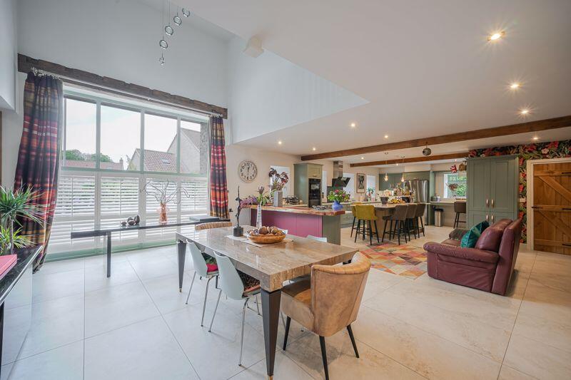 Open plan living kitchen