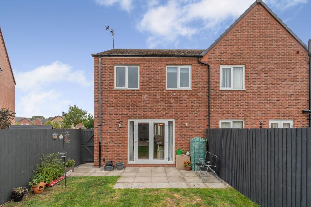 Rear garden