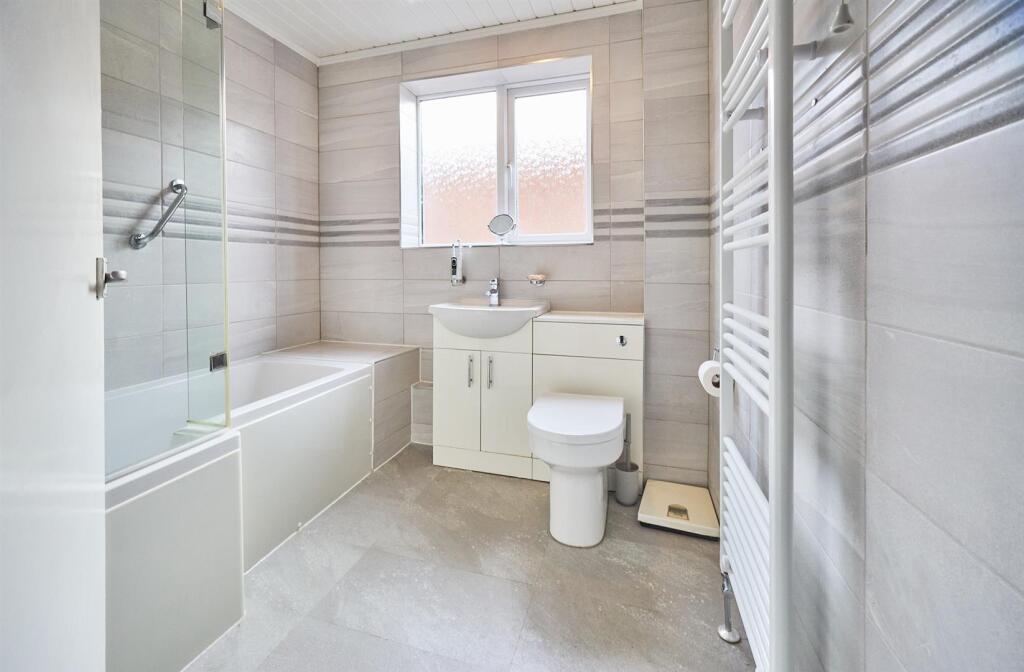 Refitted family Bathroom to side