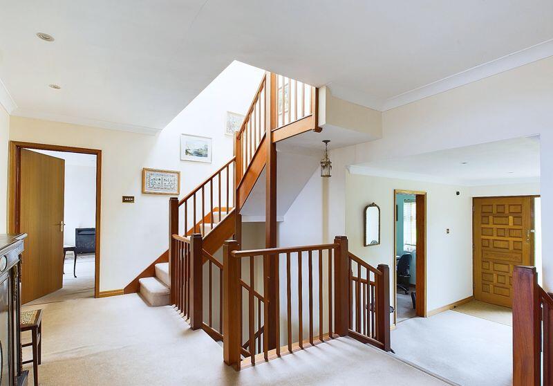 Stairs to first floor