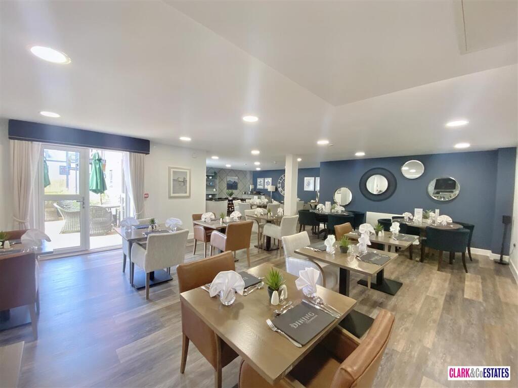 Communal dining area