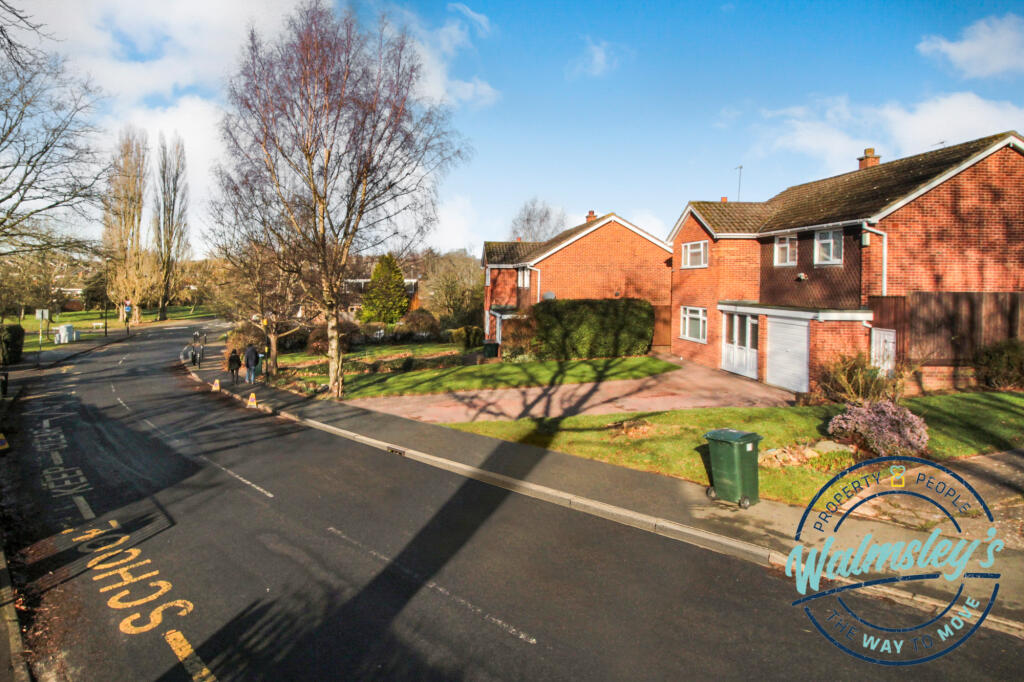Street view opposite Grange Farm School