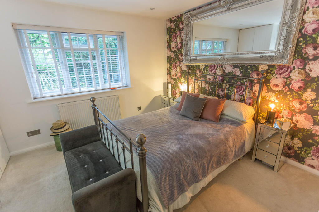 Bedroom 1 with wardrobes