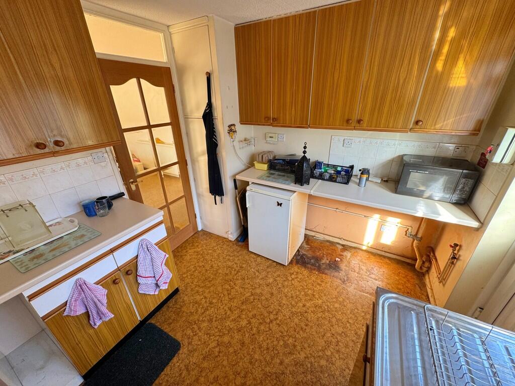 Kitchen to door