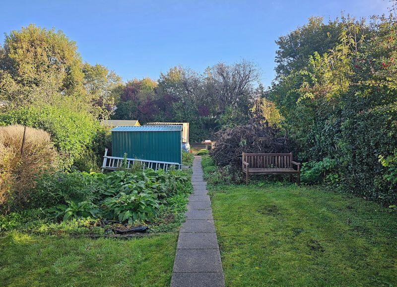 Rear garden