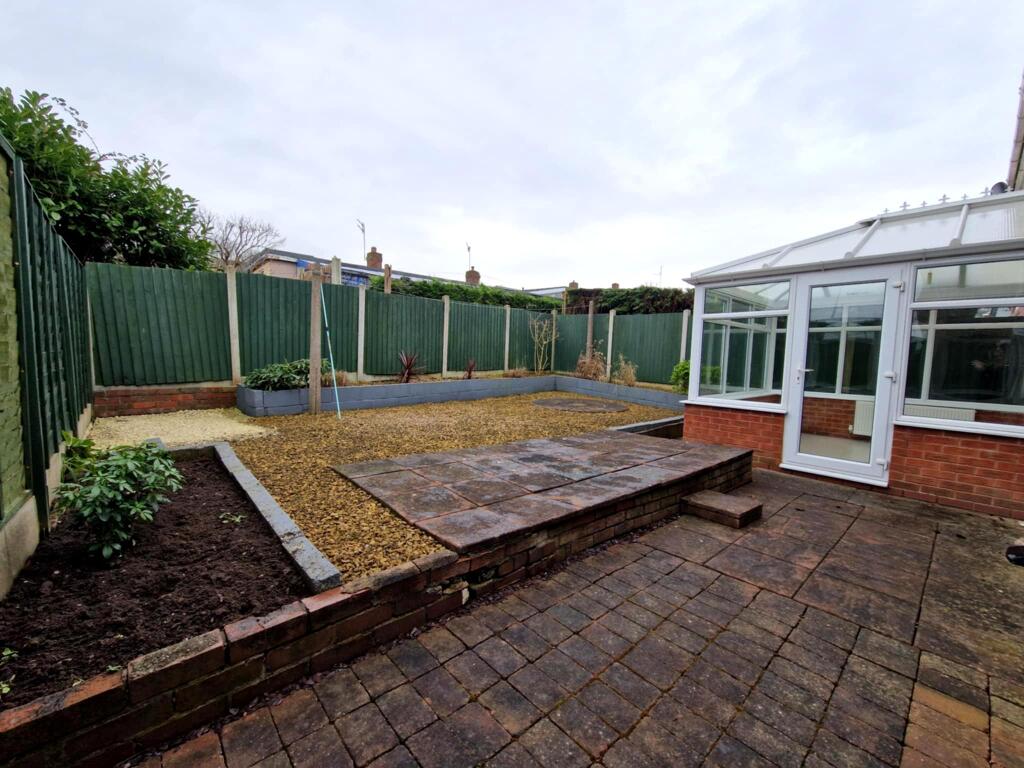 Rear garden