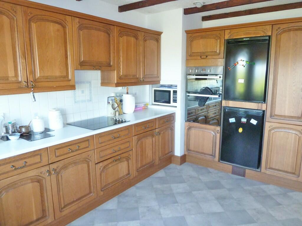 Kitchen with views