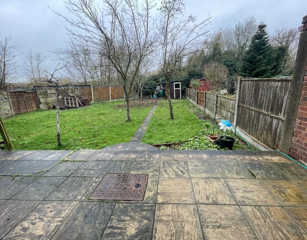Rear garden