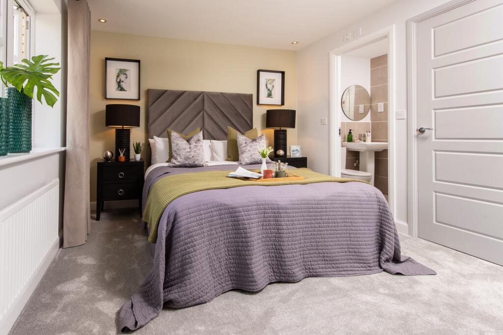 Queensville Show Home Main Bedroom