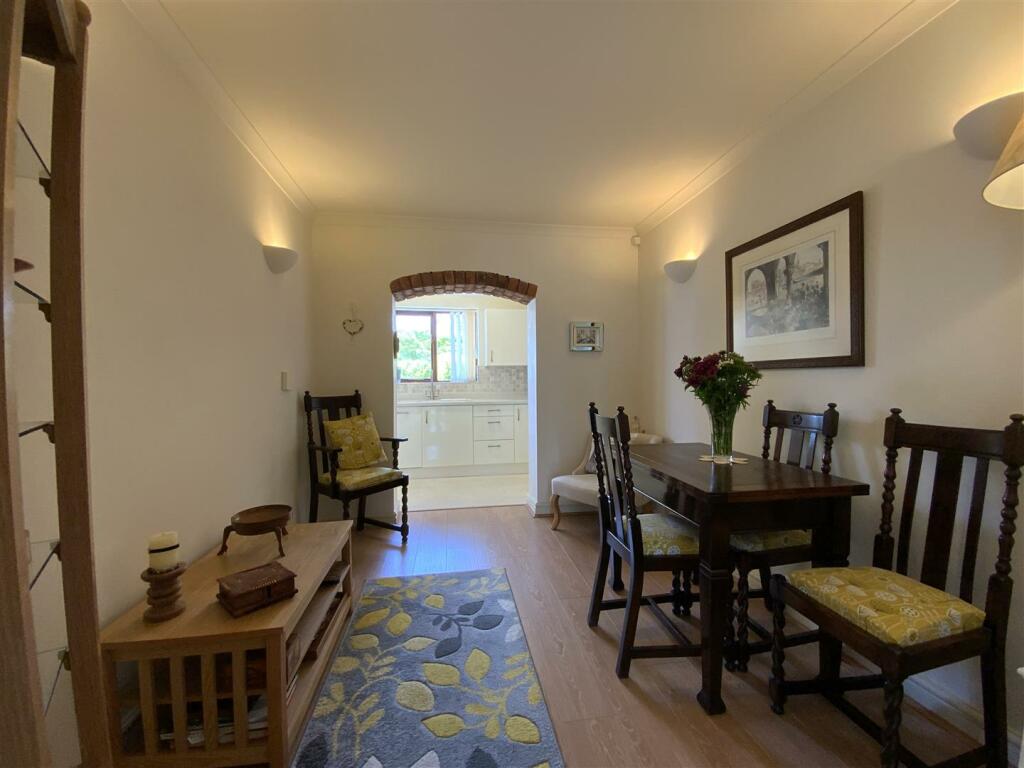 dining leads to kitchen
