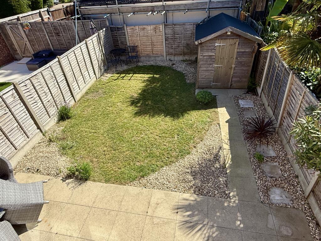 Rear garden