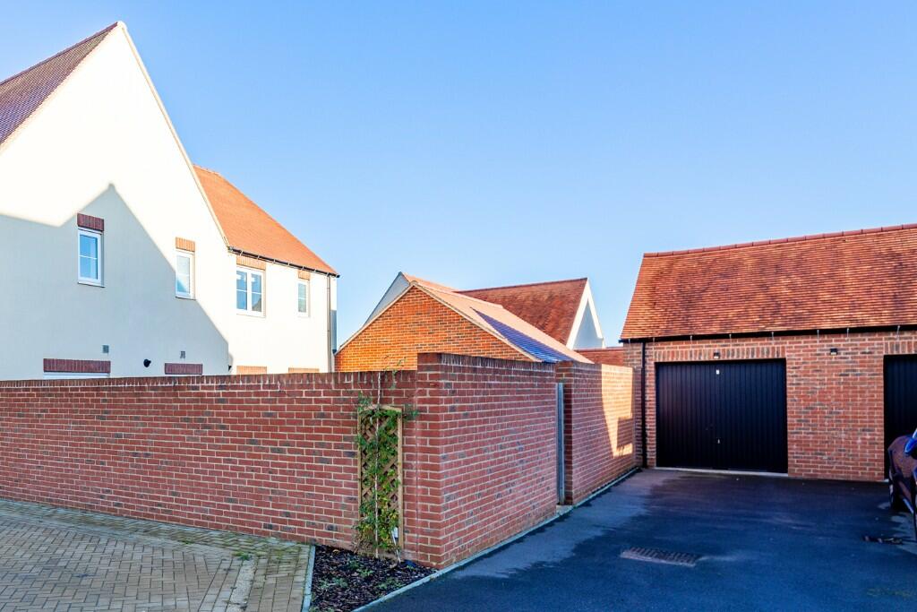 Garage and driveway