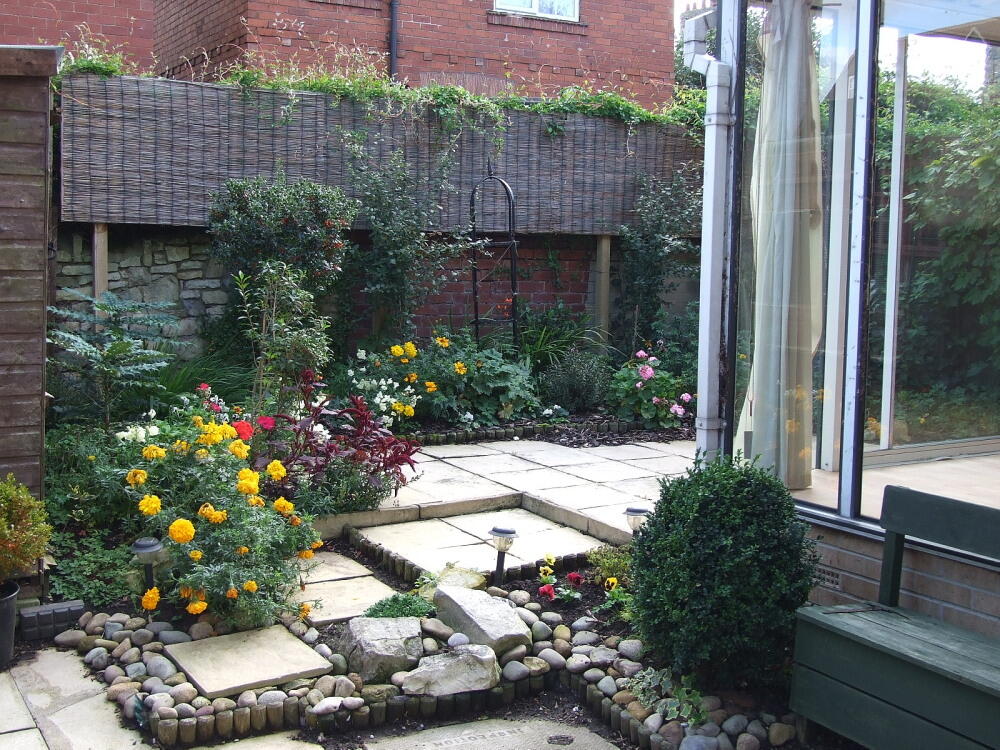 Rear garden