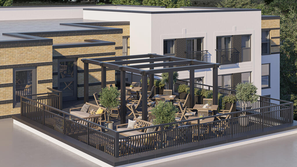 Powell House - Roof Terrace (Artist Impression) 