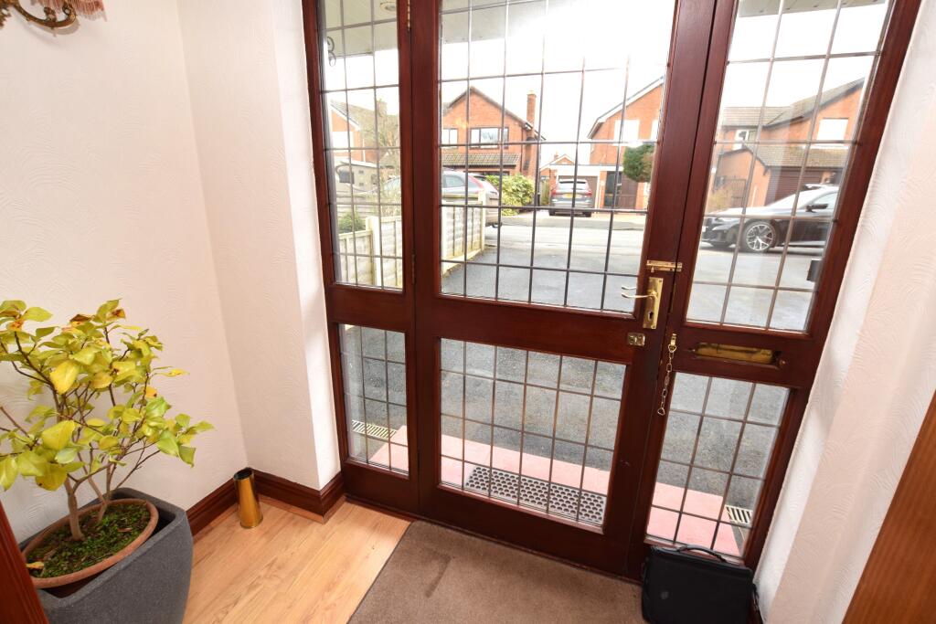 enclosed front porch