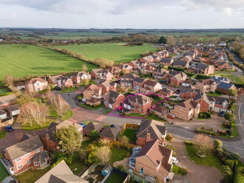 Distant front aerial