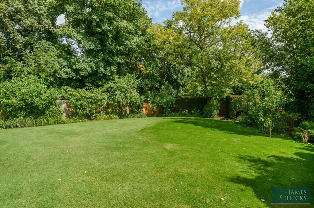 Rear garden