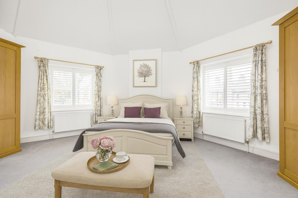 Staged Master Bedroom