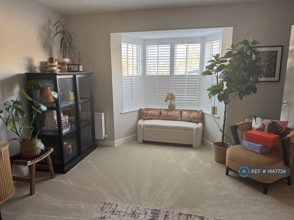 Living Room With Bay Window