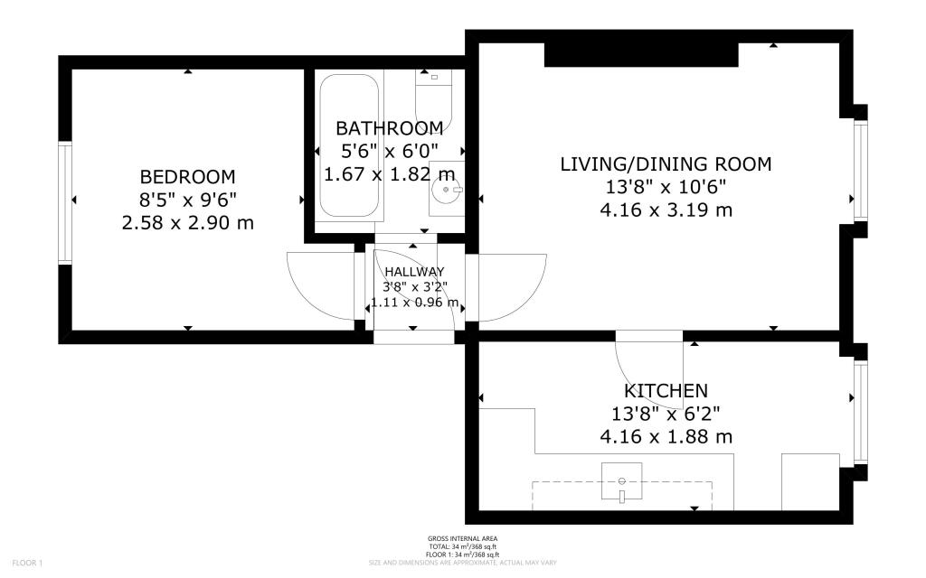 Flat C, 39 Highbury Park, Highbury, London, N5 1TH