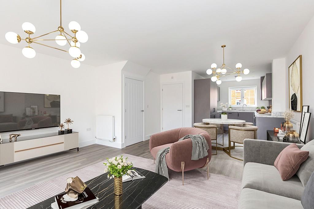 Living area/kitchen