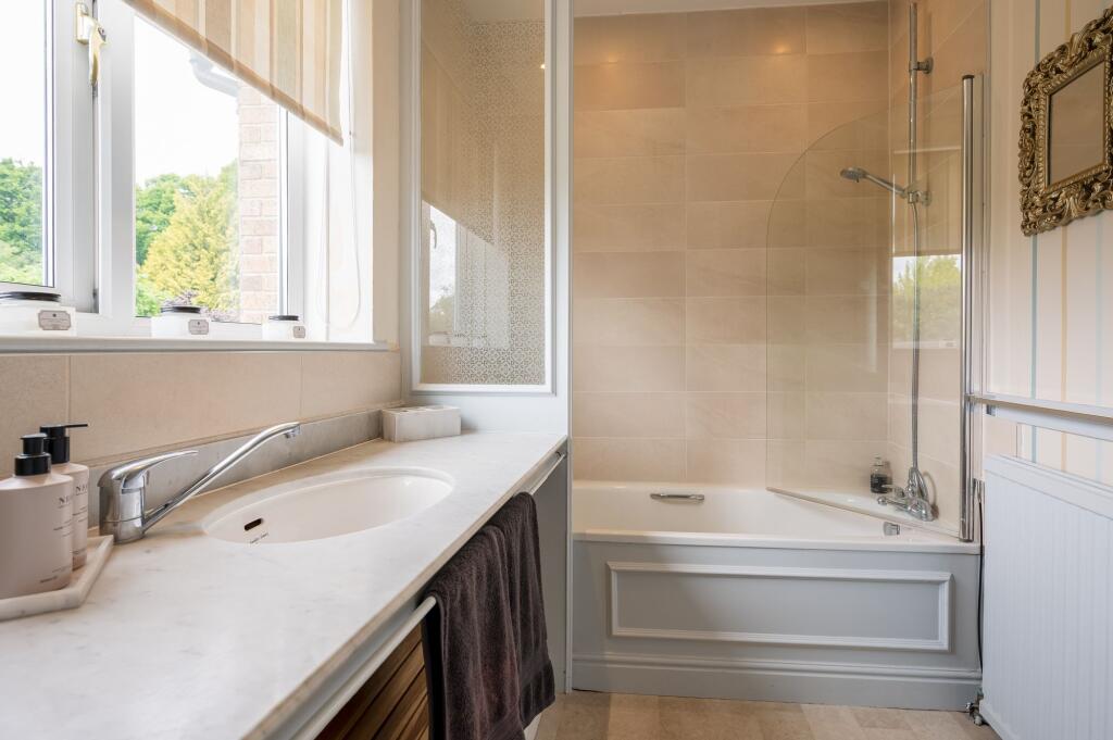 BEDROOMS AND BATHROOMS