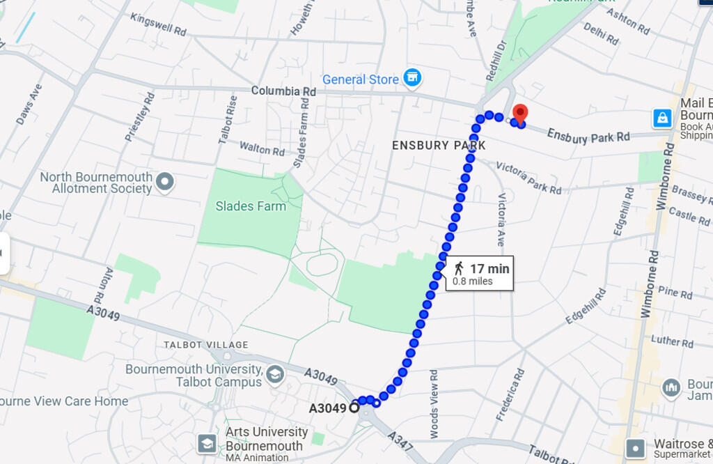 Ensbury Park Walk...