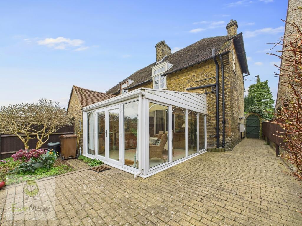 View Of The Back Of The Cottage